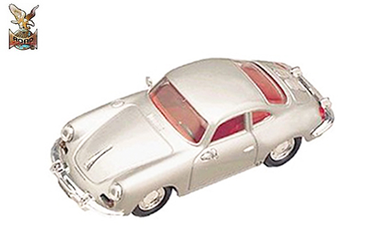 Yatming 1/43 Porsche 356 B/C Silver